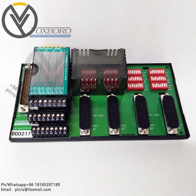 FOXBORO P0926GH 输入模块组装