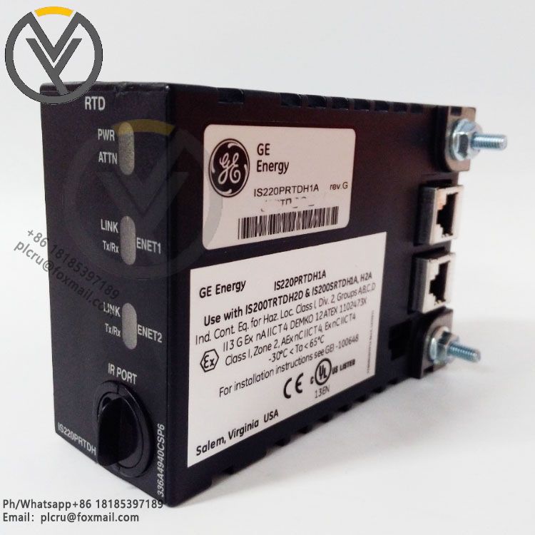 GE IS220PRTDH1A 电阻温度设备输入模块