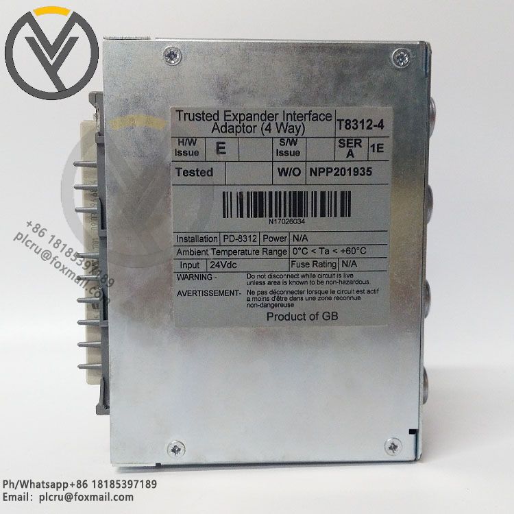 ICS TRIPLEX T8312-4 可信扩展器接口适配器