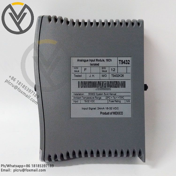 ICS TRIPLEX T9432 模拟输入模块 AADva