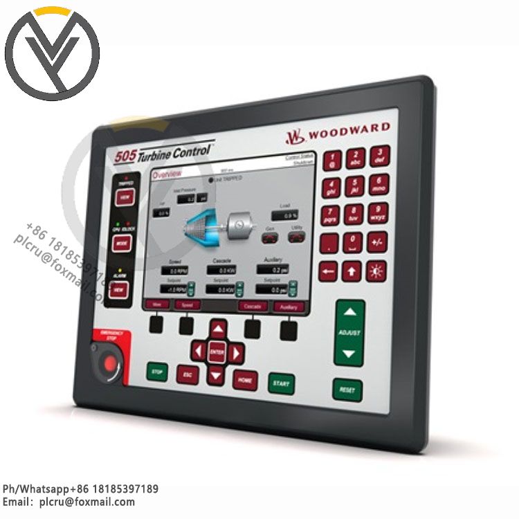 Woodward 8200-1302 505D 数字调速器汽
