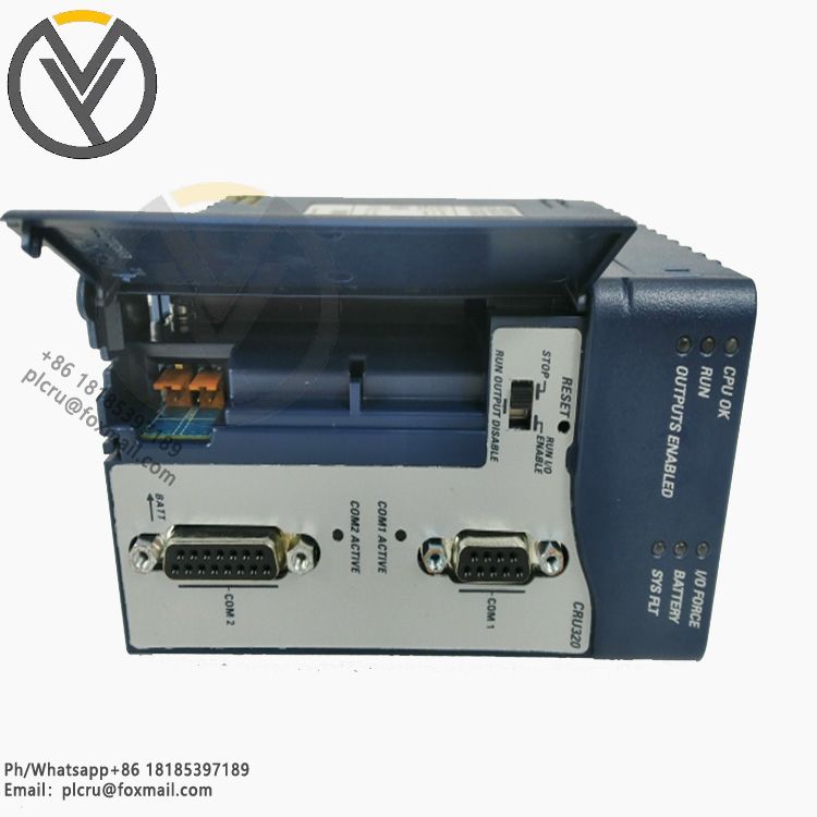 GE IC695CRU320 冗余处理器模块
