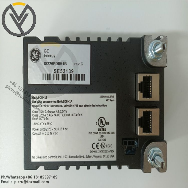 GE IS220PDIIH1B 输入/输出模块