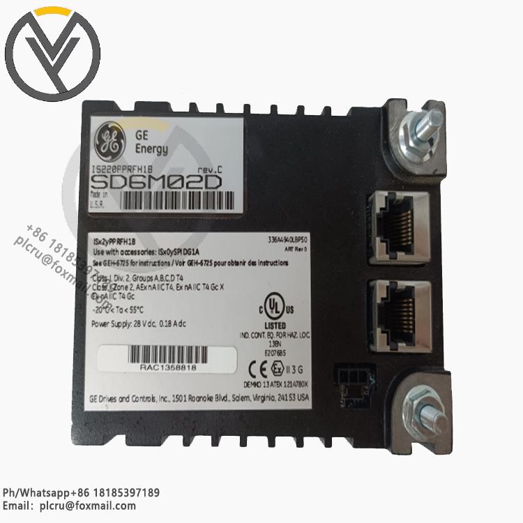 GE IS220PPRFH1B 输入输出模块