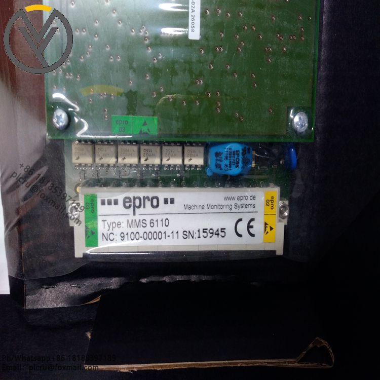 EPRO MMS6110 双通道轴振动测量模块