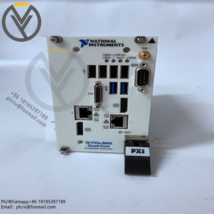 National Instruments PXIe-8840 PXI 控制器
