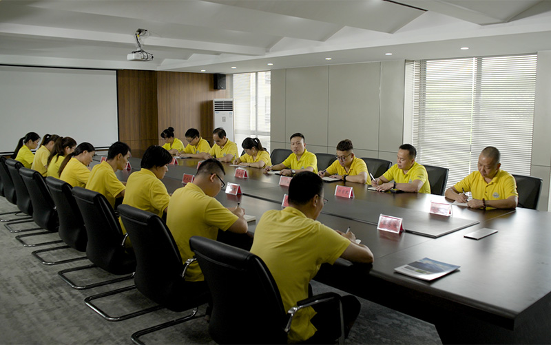 After-sales service regular meeting