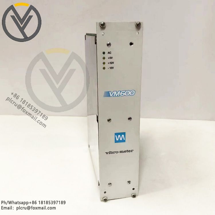 VIBRO-METER VM600 RPS6U 200-582-500-013 MEGGITT RACK POWER SUPPLY