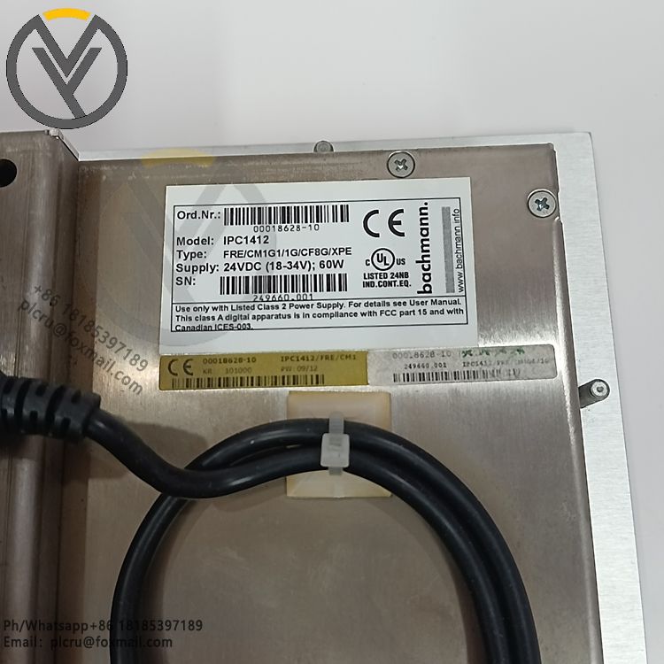 Bachmann IPC1412 HMI touchscreen FRE/CM1G1/1G/CF8G/XPE FREC