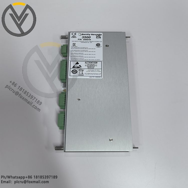 Bently Nevada 133396-01 3500/53/54 Overspeed Detection I/O M