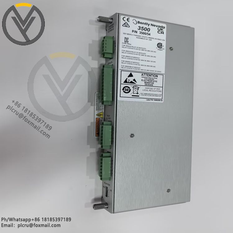 Bently Nevada 133396-01 3500/53/54 Overspeed Detection I/O Module