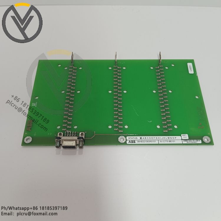 ABB XVC770BE101 3BHE021083R0101 interface board