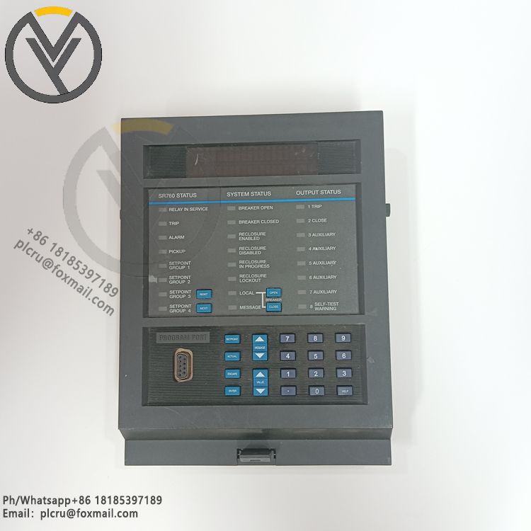 GE SR760 1219-0003 Industrial Control Panel