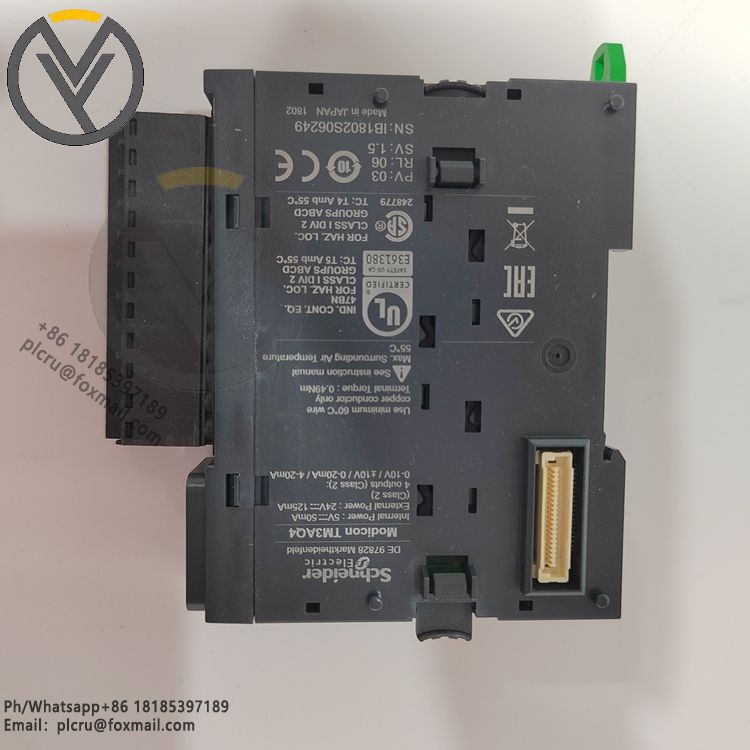 Schneider TM3AQ4 Analog Output Module