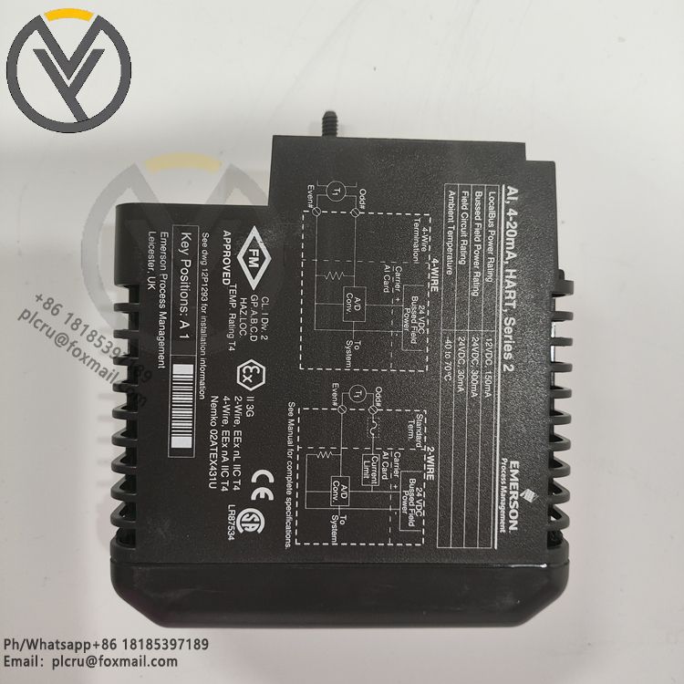 Emerson KJ4110X1-BA1 Multi-functional I/O terminal block
