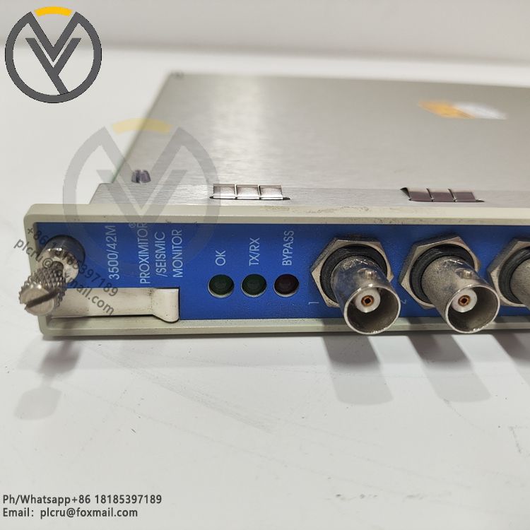 3500/42M 176449-02 Bently Nevada Preamplifier/Seismic Monitor