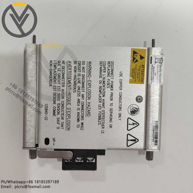 125840-02 | Bently Nevada | 3500/15 Low Voltage AC Power Entry Module