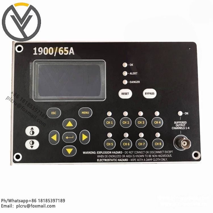 Bently 167699-02 1900/65A 16769902 operation panel